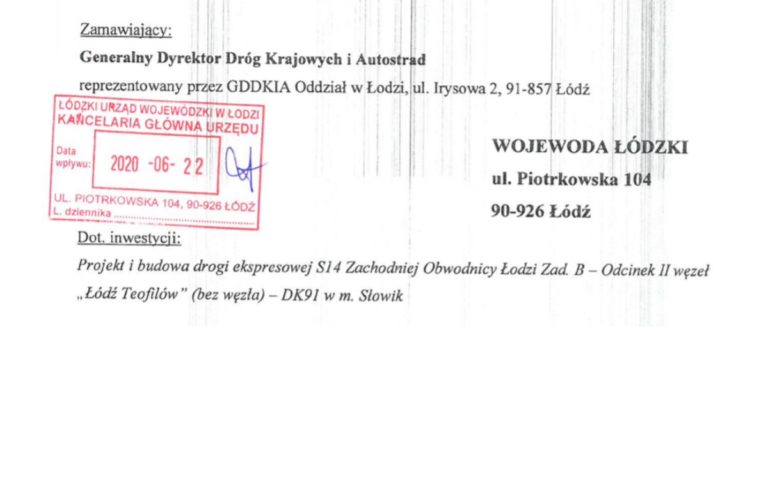 Ważny kamień milowy na budowie drogi ekspresowej S14 osiągnięty